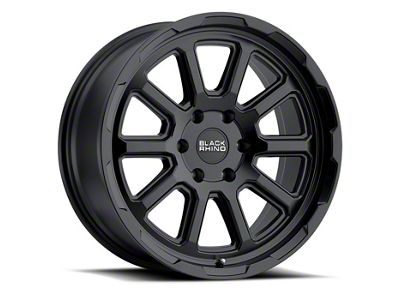 Black Rhino Chase Matte Black Wheel; 18x9.5 (18-24 Jeep Wrangler JL)