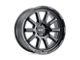 Black Rhino Chase Matte Black Wheel; 20x8.5 (18-24 Jeep Wrangler JL)