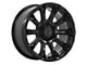 Black Rhino Diamondback Matte Black Wheel; 18x9; -12mm Offset (18-24 Jeep Wrangler JL)