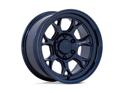 Black Rhino Etosha Gloss Midnight Blue Wheel; 17x8.5 (18-24 Jeep Wrangler JL)