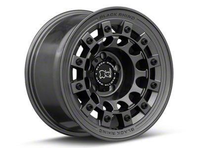 Black Rhino Fuji Matte Gunmetal Wheel; 17x8 (97-06 Jeep Wrangler TJ)