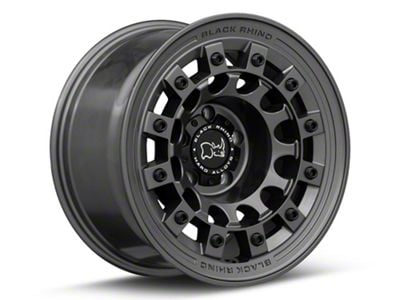 Black Rhino Fuji Matte Gunmetal Wheel; 17x8; 30mm Offset (97-06 Jeep Wrangler TJ)