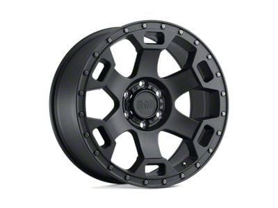 Black Rhino Gauntlet Semi Gloss Black with Gunmetal Bolts Wheel; 20x9; -18mm Offset (18-24 Jeep Wrangler JL)