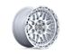 Black Rhino Holcomb Gloss Silver with Mirror Cut Face Wheel; 20x9.5 (18-24 Jeep Wrangler JL)