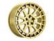 Black Rhino Boxer Gloss Gold Wheel; 17x8.5 (07-18 Jeep Wrangler JK)