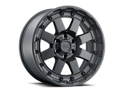 Black Rhino Cleghorn Matte Black Wheel; 18x9 (07-18 Jeep Wrangler JK)