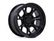 Black Rhino Etosha Matte Black Wheel; 17x8.5 (07-18 Jeep Wrangler JK)