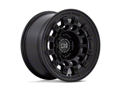 Black Rhino Fuji Matte Black Wheel; 17x8 (07-18 Jeep Wrangler JK)