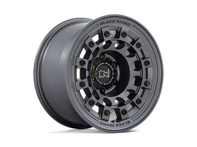 Black Rhino Fuji Matte Gunmetal Wheel; 17x9; -12mm Offset (07-18 Jeep Wrangler JK)