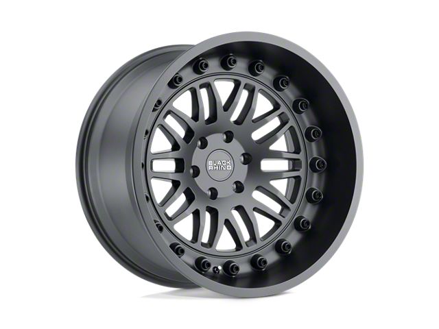 Black Rhino Fury Matte Gunmetal Wheel; 20x11.5 (07-18 Jeep Wrangler JK)