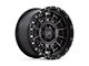 Black Rhino Legion Matte Black with Gray Tint Wheel; 17x9 (07-18 Jeep Wrangler JK)