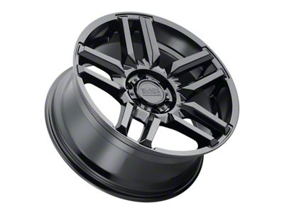 Black Rhino Mesa Gloss Black Wheel; 17x8.5 (07-18 Jeep Wrangler JK)