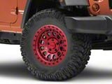 Black Rhino Primm Candy Red Wheel; 17x9; 0mm Offset (07-18 Jeep Wrangler JK)