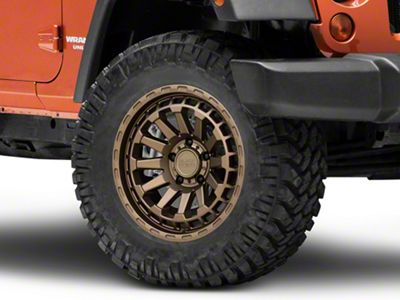 Black Rhino Raid Matte Bronze Wheel; 18x9.5; -18mm Offset (07-18 Jeep Wrangler JK)