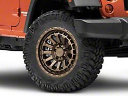 Black Rhino Raid Matte Bronze Wheel; 18x9.5 (07-18 Jeep Wrangler JK)