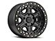 Black Rhino Reno Matte Black with Brass Bolts Wheel; 17x9 (07-18 Jeep Wrangler JK)