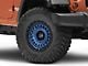 Black Rhino Sentinel Cobalt Blue with Black Ring Wheel; 17x8.5 (07-18 Jeep Wrangler JK)