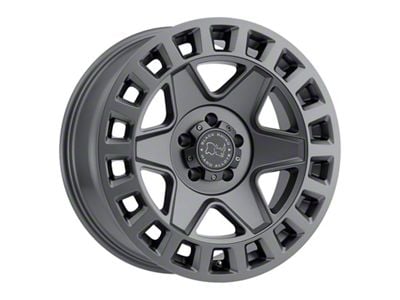 Black Rhino York Matte Gunmetal Wheel; 17x9; -12mm Offset (07-18 Jeep Wrangler JK)