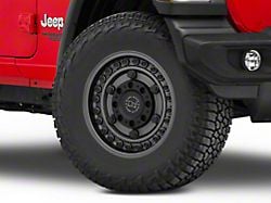 Black Rhino Armory Gunblack Wheel; 17x9.5; -18mm Offset (18-24 Jeep Wrangler JL)