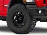 Black Rhino Overland Matte Black Wheel; 17x9.5; -18mm Offset (18-24 Jeep Wrangler JL)