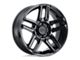 Black Rhino Mesa Gloss Black Wheel; 20x9 (18-24 Jeep Wrangler JL)