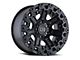 Black Rhino Ozark Matte Black Wheel; 17x9.5 (18-24 Jeep Wrangler JL)
