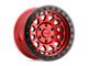 Black Rhino Primm Beadlock Candy Red with Black Bolts Wheel; 17x8.5 (97-06 Jeep Wrangler TJ)