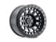 Black Rhino Primm Beadlock Matte Black with Brass Bolts Wheel; 17x8.5 (18-24 Jeep Wrangler JL)