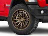 Black Rhino Raid Matte Bronze Wheel; 20x9.5; -18mm Offset (18-24 Jeep Wrangler JL)