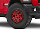 Black Rhino Reno Candy Red Wheel; 17x9; 0mm Offset (18-24 Jeep Wrangler JL)