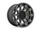 Black Rhino Rotor Matte Gunmetal with Brushed Tinted Face Wheel; 17x8.5 (18-24 Jeep Wrangler JL)