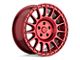 Black Rhino Sandstorm Candy Red Wheel; 17x8 (97-06 Jeep Wrangler TJ)