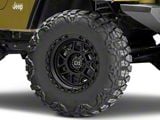 Black Rhino Kelso Matte Black Wheel; 17x9; -18mm Offset (97-06 Jeep Wrangler TJ)