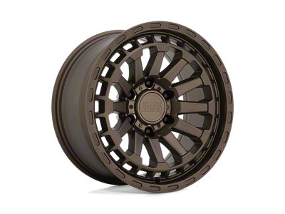 Black Rhino Raid Matte Bronze Wheel; 17x8.5; -18mm Offset (97-06 Jeep Wrangler TJ)