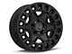 Black Rhino York Matte Black Wheel; 17x8 (87-95 Jeep Wrangler YJ)