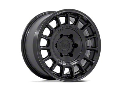 Black Rhino Voll Matte Black Wheel; 17x8.5 (18-24 Jeep Wrangler JL)