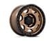 Black Rhino Voyager Matte Bronze with Matte Black Lip Wheel; 17x8.5 (18-24 Jeep Wrangler JL)