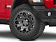 Black Rhino Warlord Matte Gunmetal Wheel; 20x9; -12mm Offset (18-24 Jeep Wrangler JL)