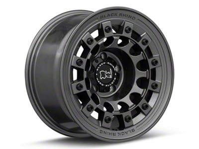 Black Rhino Fuji Matte Gunmetal Wheel; 17x8 (87-95 Jeep Wrangler YJ)