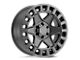 Black Rhino York Matte Gunmetal Wheel; 17x8 (18-24 Jeep Wrangler JL)