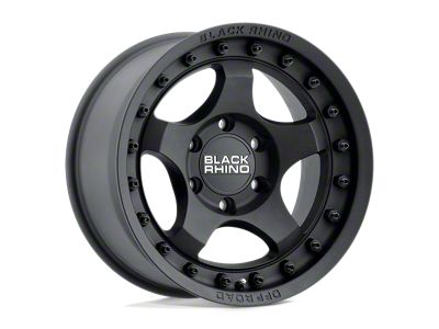 Black Rhino Bantam Textured Black Wheel; 18x9 (99-04 Jeep Grand Cherokee WJ)