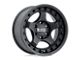 Black Rhino Bantam Textured Black Wheel; 18x9 (18-24 Jeep Wrangler JL)