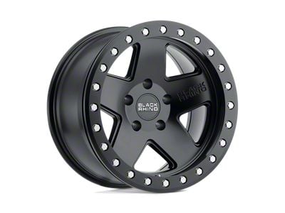 Black Rhino Crawler Matte Black Wheel; 17x9.5 (07-18 Jeep Wrangler JK)