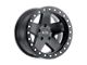 Black Rhino Crawler Matte Black Wheel; 17x9.5 (07-18 Jeep Wrangler JK)