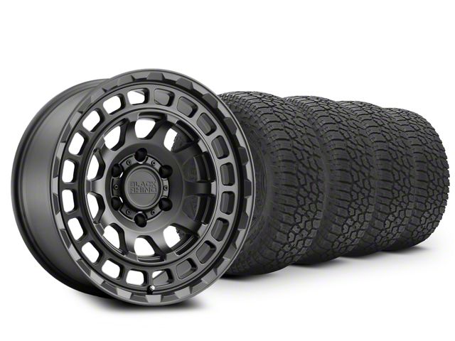 16x8 Black Rhino Chamber & 32in Falken All-Terrain Wildpeak A/T3W Tire Package (16-23 Tacoma)