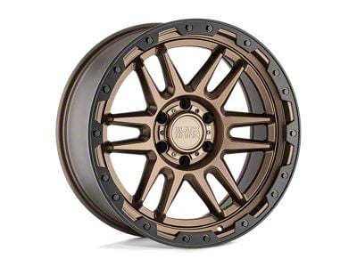 Black Rhino Apache Matte Bronze with Black Ring 6-Lug Wheel; 18x9; 12mm Offset (16-23 Tacoma)