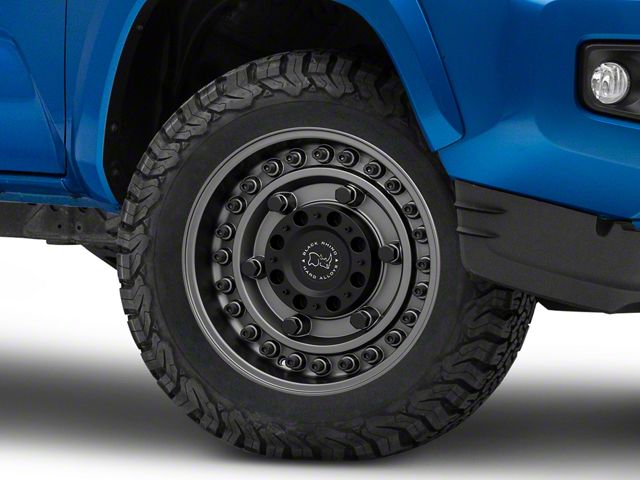 Black Rhino Armory Matte Gunblack 6-Lug Wheel; 18x9.5; -18mm Offset (16-23 Tacoma)