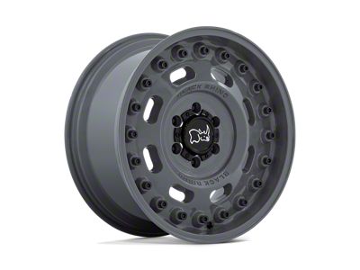 Black Rhino Axle Battleship Gray 6-Lug Wheel; 17x9.5; 6mm Offset (16-23 Tacoma)