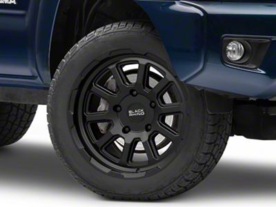 Black Rhino Chase Matte Black 5-Lug Wheel; 20x8.5; 10mm Offset (05-15 Tacoma)