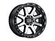 Black Rhino Coyote Gloss Black Machined 6-Lug Wheel; 18x9; 12mm Offset (16-23 Tacoma)